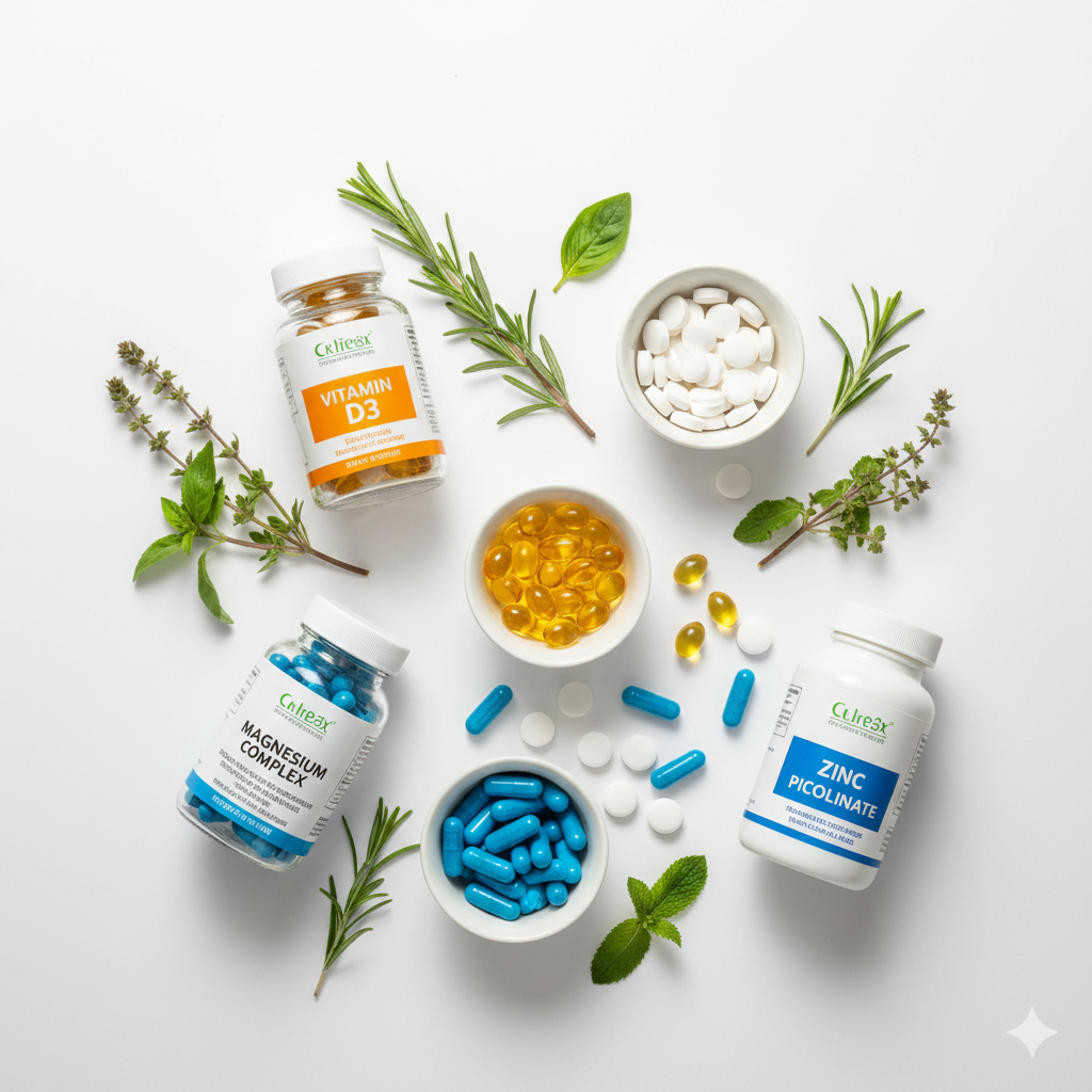 Vitamins and minerals for fitness